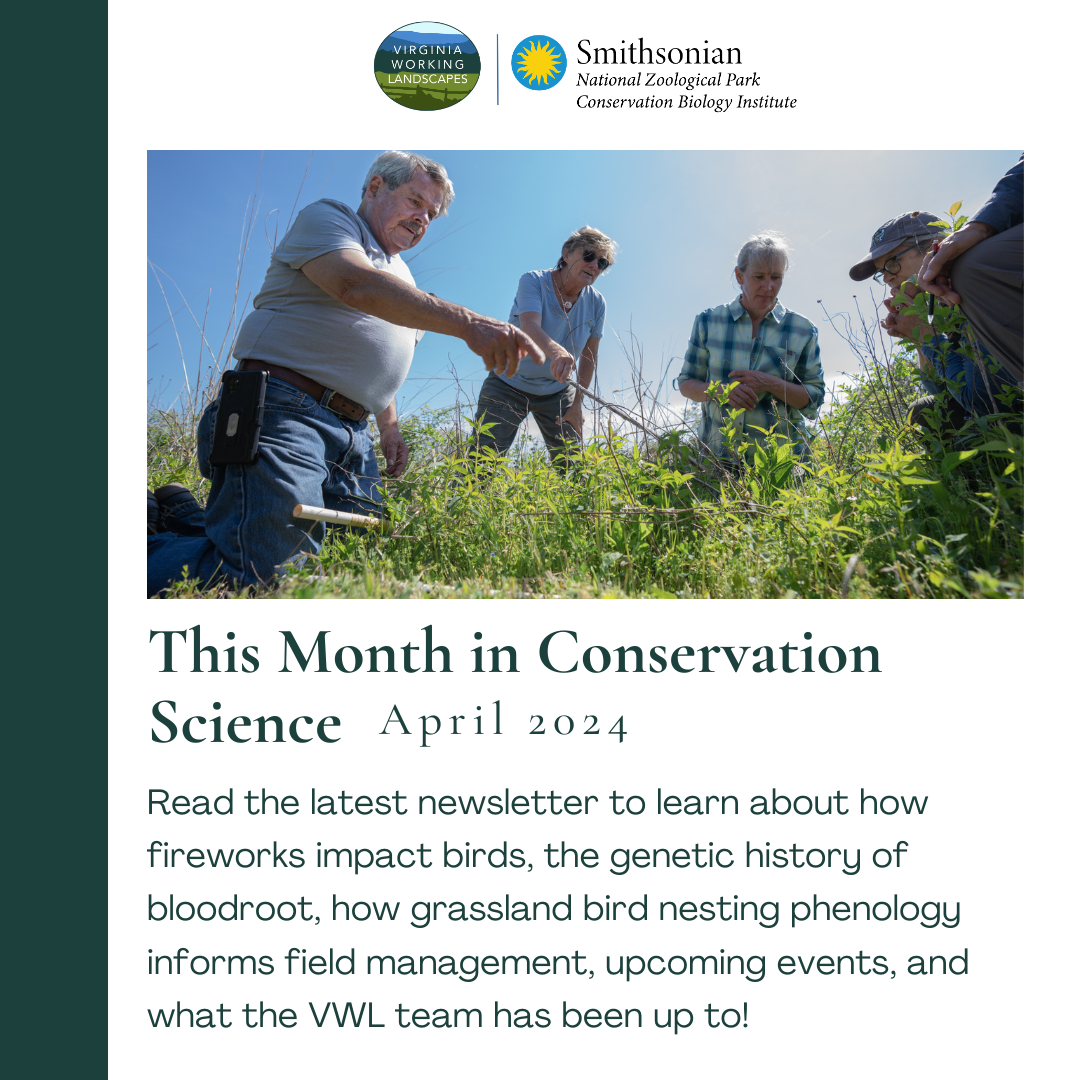 This Month In Conservation Science April 2024 Virginia Working This Month In Conservation Science April 2024 Virginia Working